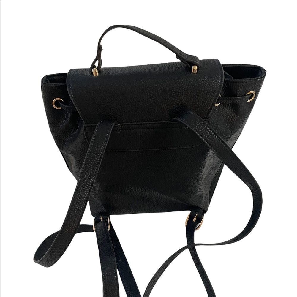 Black drawstring backpack - Picture 3 of 3